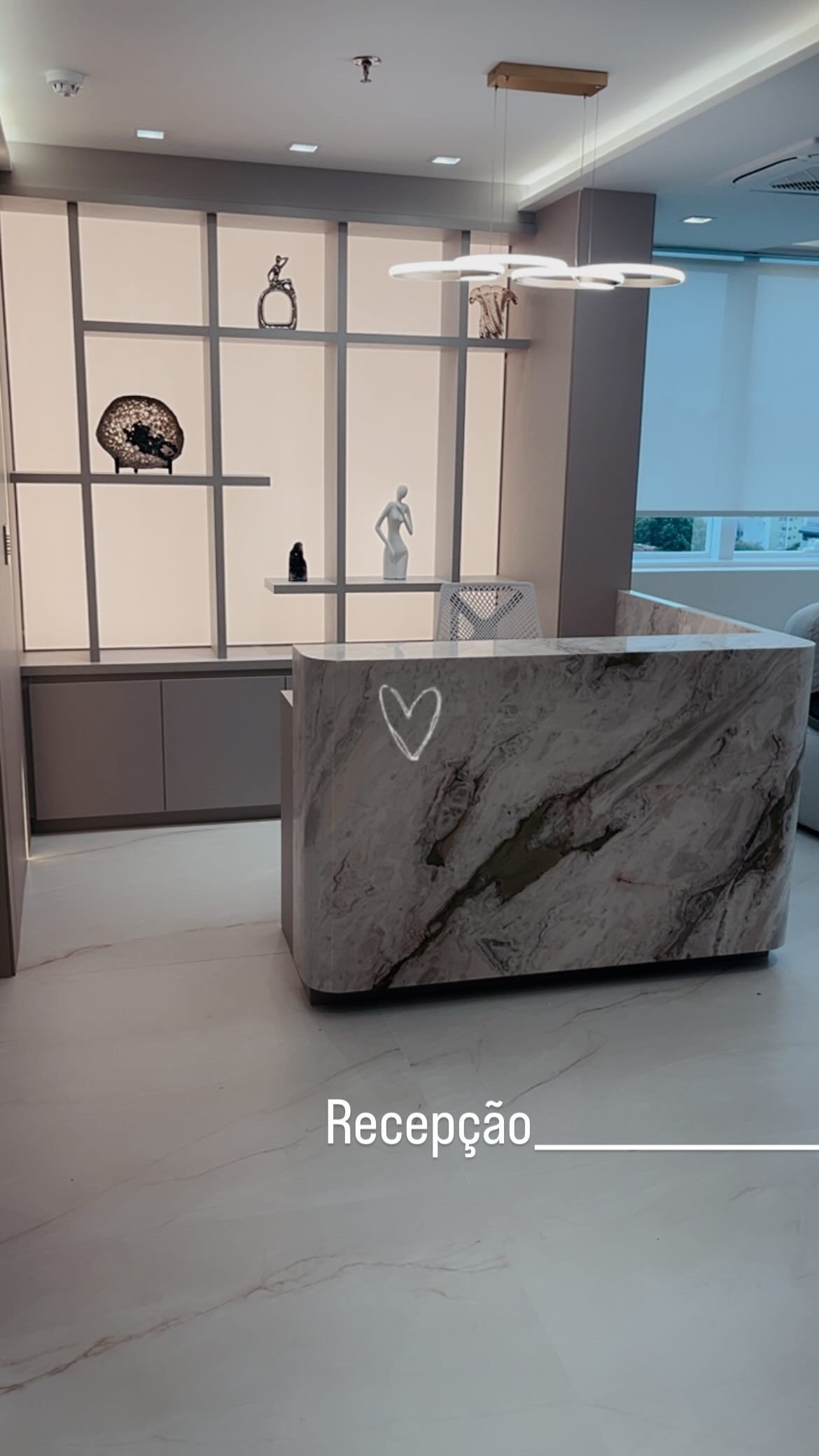 Recepção principal da Clínica